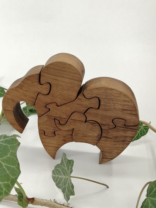 Puzzle éléphant