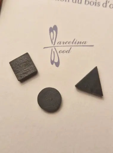 [solde16] Puces trio en ébène